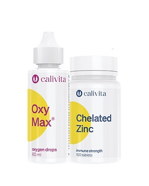 Pachet oxigenare celulara : Oxy Max + Chelated Zinc