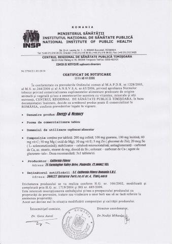 Aviz medical energy and memory