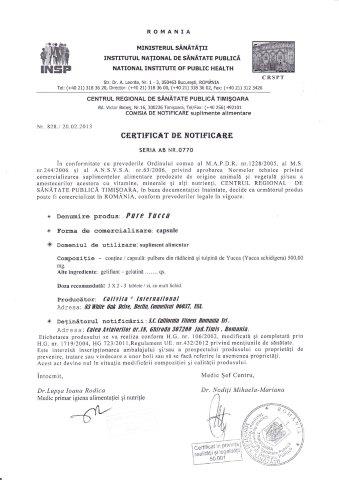 Aviz Medical Pure Yucca