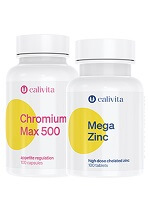 Produsul Pachet control glicemie: Chromium Max si Mega Zinc