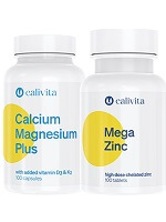 Produsul Pachet osteoporoza: Calcium Magnesium Plus + Mega Zinc