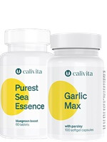 Pachet puterea naturii:Garlic Max + Purest Sea Essence